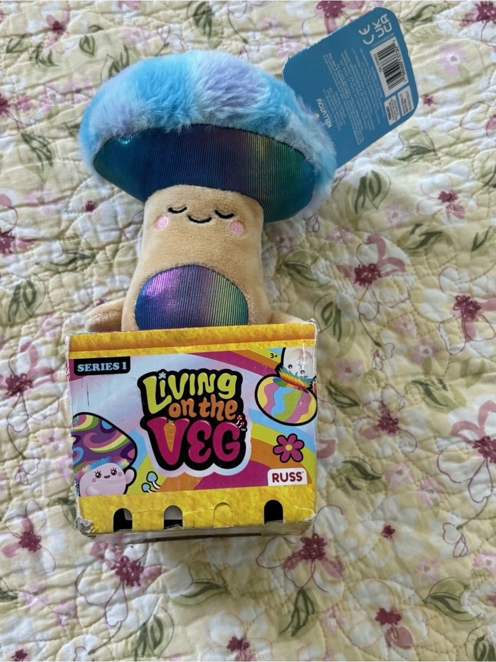 Living On The Veg Zeek 2 Mushroom Plush
Series 1 Russ Kellytoy